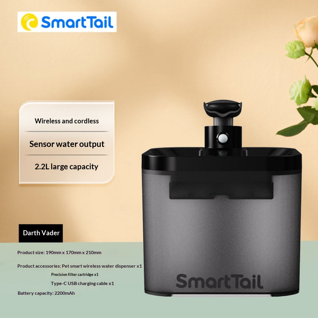 Fuente de Agua Automática con Sensor para Mascotas