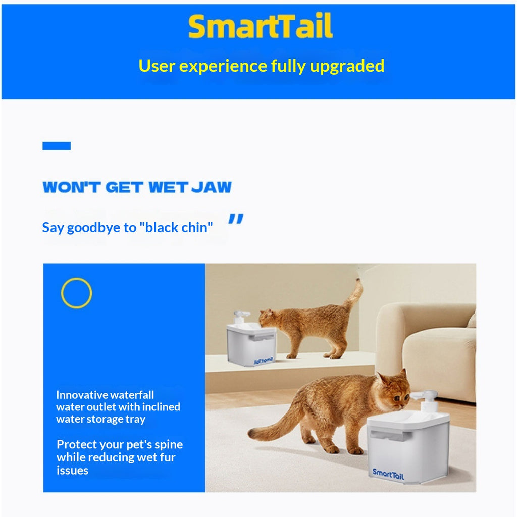 Fuente de Agua Automática con Sensor para Mascotas